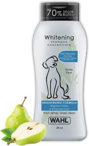 Wahl White Pear Whitening and Brightening Shampoo for Dogs