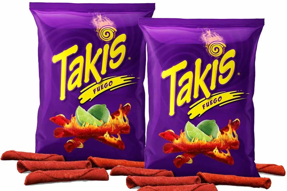 Takis Fuego tortilla chips