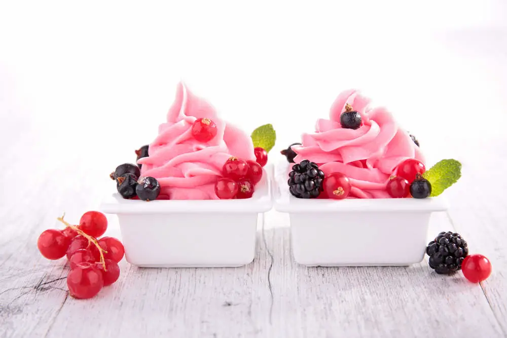 Frozen yogurt