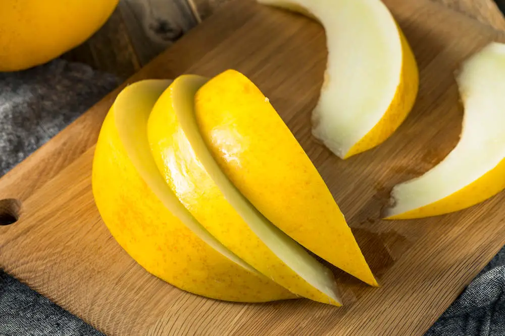 Canary Melon slices