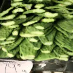 Nopales in a market