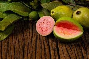 Guava on a table